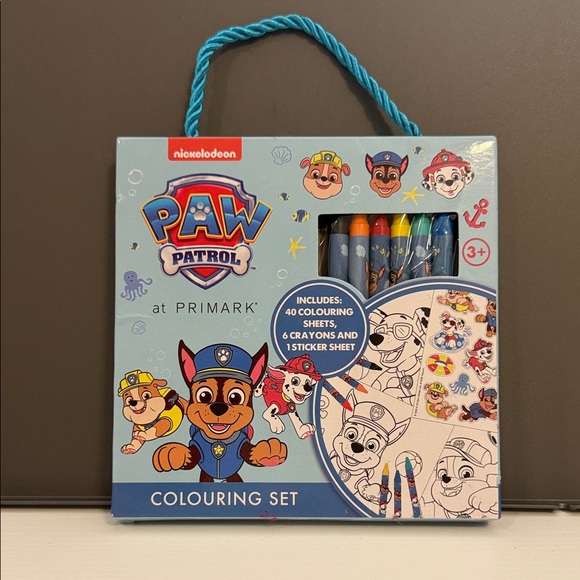 Nickelodeon | Other | Nickelodeon Paw Patrol Coloring Set With Blue And ...
